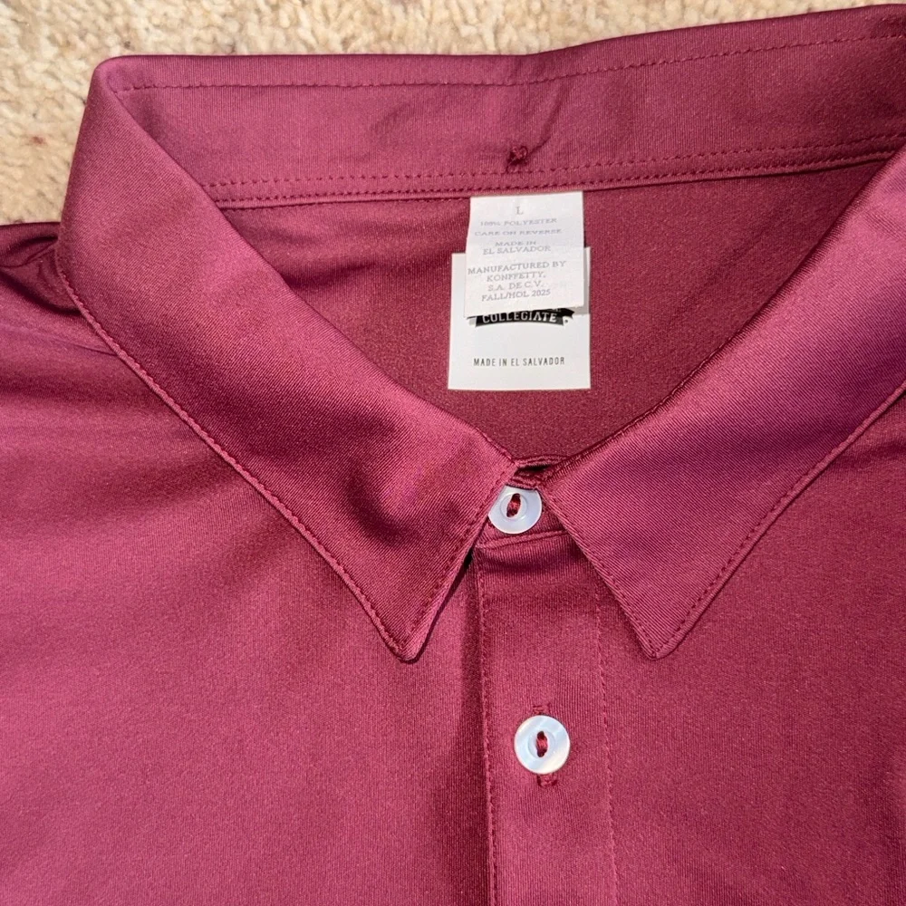 Kids’ Maroon Aggie Texas A&M Polo Shirt NWT - Picture 6 of 10